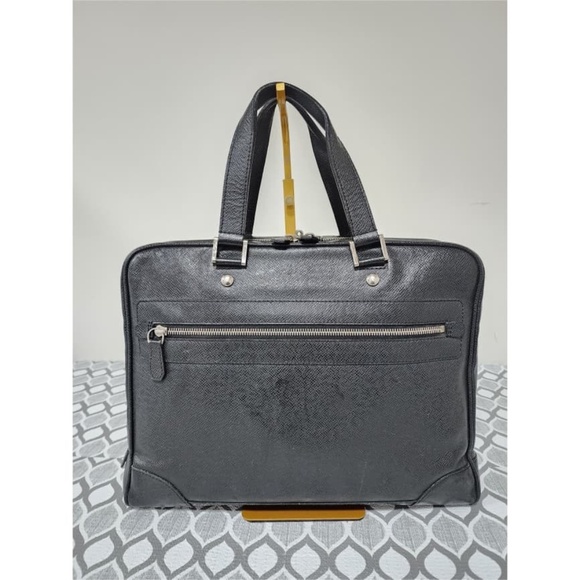 Authentic Louis Vuitton Taiga Alexander Briefcase Igor Business Bag - Picture 3 of 12